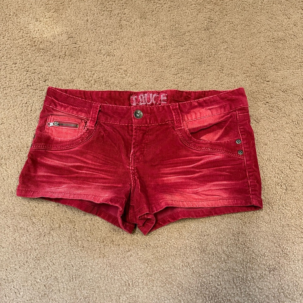 Corduroy shorts